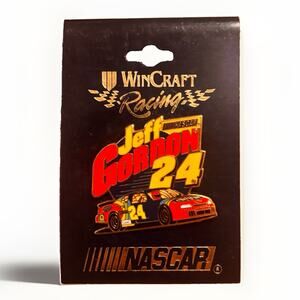 Jeff Gordon #24 NASCAR WinCraft Racing Collector Lapel Hat Pin Vintage